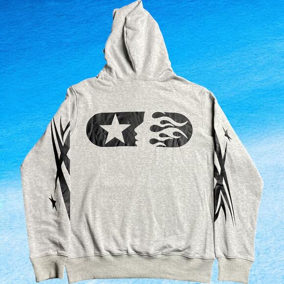 Hellstar Gray Hoodie - Picture 2 of 4